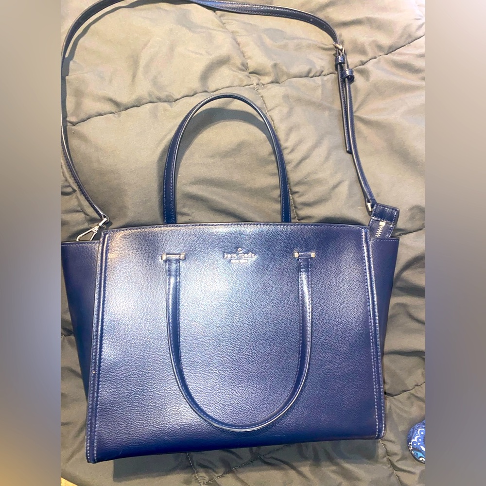 Kate Spade navy blue handbag